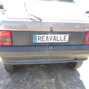 Paragolpe trasero Seat Ibiza I 1.5 i (89 cv)