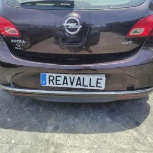 Paragolpe trasero Opel Astra J (Versión 2012) 1.6 CDTI (110 cv) Ecotec start/stop