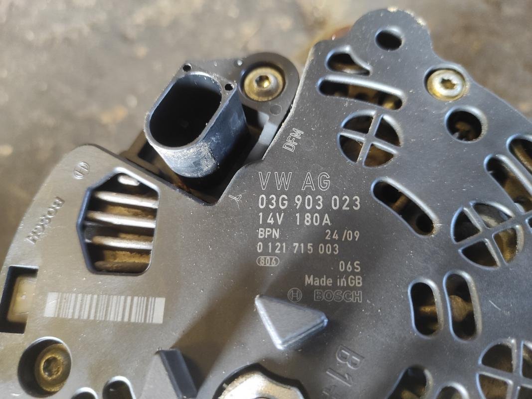 Alternador Volkswagen Passat (B6) 2.0 TDI 16V (140 cv) - Imagen 4